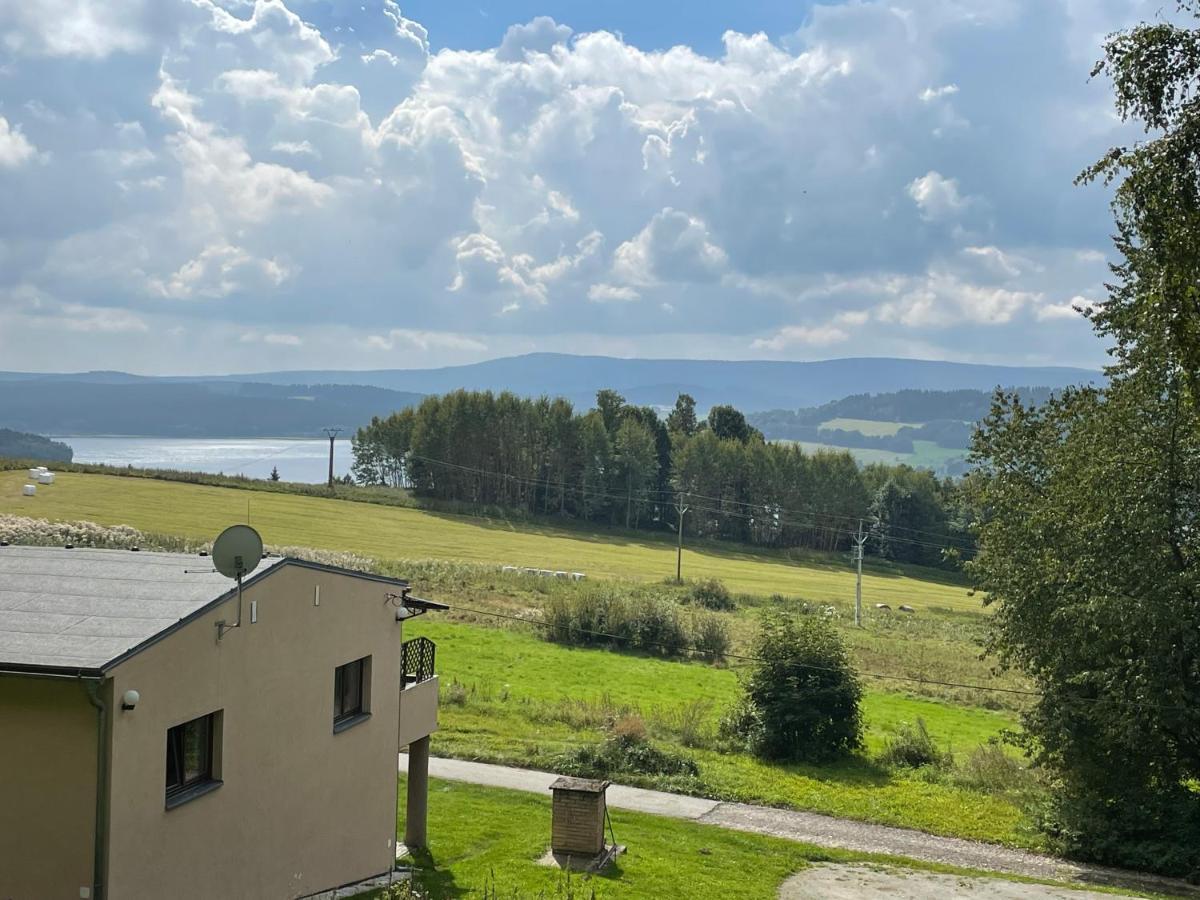 Chata Adam U Lipna Horní Planá Exterior foto